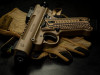 Volquartsen Mini Mamba-TF FDE .22 LR Pistol 3" Threaded Barrel - 10 Rd, VF4H-0309, 840300704747