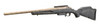 Ruger American Gen II Prairie 6.5 Creedmoor Rifle 20" Threaded Barrel - Bronze Cerakote Finish with Black Splatter Stock, 46973, 736676469734