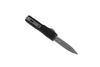 Microtech UTX-85 Gen IV D/E - Black Handle - Apocalyptic Blade, 11474-10AP, 810222580552