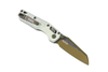 Microtech MSI Mini-RAM-LOK S/E Bronze - Champagne Gold Frag Pattern Finish, 210M-1FRCG-C19Z23, 810222581306