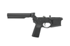 SOLGW Loyal 9 LFT Complete Lower Receiver - No Stock, L-LOYAL9-LFT-MS-A-BLK