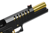 MPA DS9 Hybrid Optic Ready 9mm Pistol 5" Bull Barrel - Black & Gold, DS9-HYBRID-BLK-GLD-USED