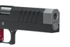 MPA DS9 LOC V2 USPSA Limited Optics Comp LOC 9mm Minor Competition Pistol 5" Match Barrel - Slide Stop Thumb Rest - Silver & Red