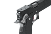 MPA DS9 LOC V2 USPSA Limited Optics Comp LOC 9mm Minor Competition Pistol 5" Match Barrel - Slide Stop Thumb Rest - Silver & Red
