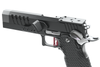 MPA DS9 LOC V2 USPSA Limited Optics Comp LOC 9mm Minor Competition Pistol 5" Match Barrel - Slide Stop Thumb Rest - Silver & Red