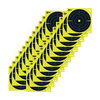 EZ-AIM Splash Reactive Hanging Paper Target 8"x8" Pack - 25 per pack