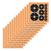 EZ-AIM Splash Reactive Bullseye Variety Pack - Black/Orange 12 per pack