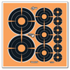 EZ-AIM Splash Reactive Bullseye Variety Pack - Black/Orange 12 per pack