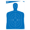 EZ-AIM Silhouette Hanging Target 23"x35" - Blue/White 4 per pack
