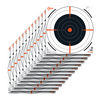 EZ-AIM Bullseye Hanging Paper Target 12"x12" - Black/White 13 per pack