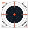 EZ-AIM Bullseye Hanging Paper Target 12"x12" - Black/White 13 per pack
