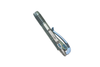 Microtech Siphon II - Ice Blue Slab Side Titanium - Double Vapor Blast Finish, 401-IBTIBLVB-MCK, 810222586202