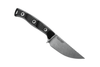 Microtech Akris - Black G-10 Handle - Stonewash Standard - Tan Kydex Sheath, 95-10BK-6, 810222582808