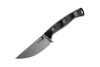 Microtech Akris - Black G-10 Handle - Stonewash Standard - Tan Kydex Sheath, 95-10BK-6, 810222582808