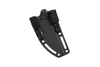 Microtech Akris - High Visibility G-10 Handle - Stonewash Standard - Black Kydex Sheath, 95-10HV-5, 810222582792