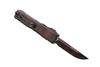 Microtech Ultratech Gen IV S/E Signature Series - Black & Orange Topographic Camo Finish, 11214-1TPBKORCS, 810222582075