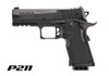 Sig Sauer P211-CARRY 9mm Pistol 4.2" Bull Barrel - 21 Rd - Nitron® Black, 211CA-9-BXR3, 798681740468