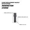 JK Armament 195 Series 12GA Bald Eagle Choke Replacement Muzzle Device,