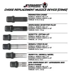 JK Armament 195 Series 12GA Bald Eagle Choke Replacement Muzzle Device,