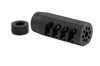 Seekins Precision AR ATC Muzzle Brake 1/2X28 Threads - Melonited Black Finish