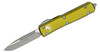Microtech Ultratech AUTO OTF Knife 3.46" Apocalyptic Drop Point Plain Blade - OD Green (121-10APOD)