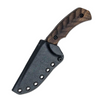 Toor Knives - Mullet - Ebony Wood / Black (TK-MUL-EBN) 850039853630