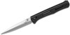 Benchmade 417 Fact Folding Knife 3.95" S30V Satin Plain Blade, Black Aluminum Handles (417)