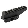 Unity Tactical - FAST Red Dot Riser - Absolute Cowitness to 2.26" Optical Height - Black (FST-ORAB)