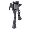 Badger Ordnance - LPBK Enhanced Bipod - Fits Picatinny - 6"-9" Adjustable Length - Black