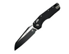 Microtech - MSI RAM LOK - Straight Edge - Fluted - G10 - Black Two Tone