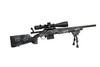 Horizon Firearms Vandal Dark II 22 Creedmoor Rifle 18" Fluted Barrel - 5 Rd, HRF-VND-22CM-18R, 850044680634