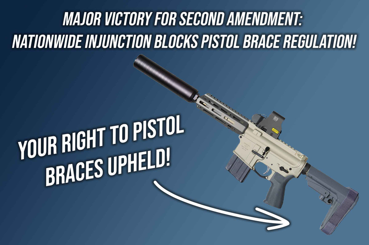 Major Legal Victory: Nationwide Injunction on Pistol Brace Ban