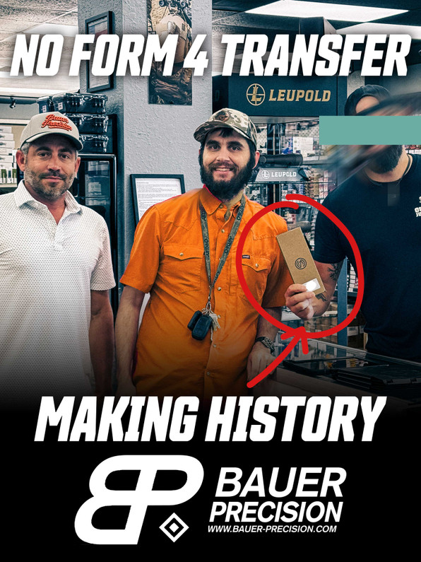 Making History: Bauer Precision Transfers First Suppressor on a 4473