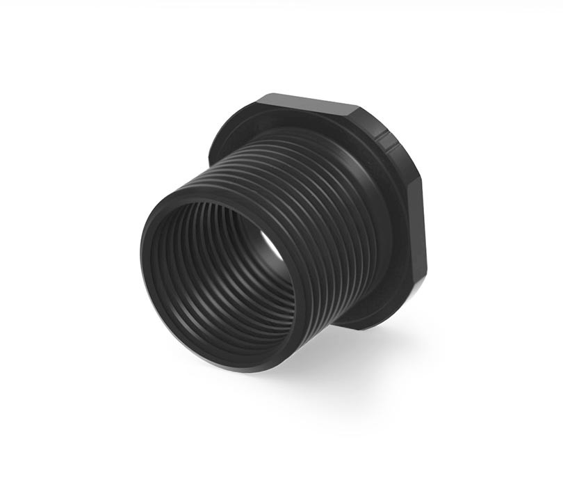 Precision Armament M4 Muzzle Thread Adapter 1/2-28 to 5/8-24 - Black