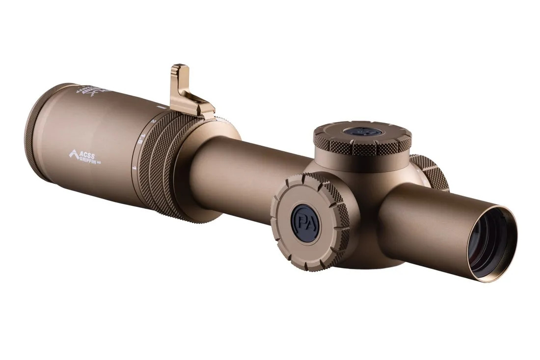 Primary Arms Compact PLxC 1-8x24 FFP Rifle Scope Illuminated ACSS