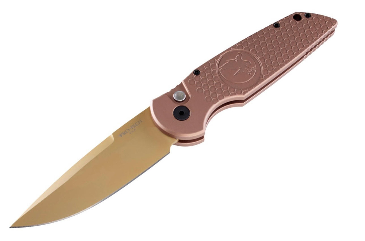 Nighthawk Custom ProTech TR-3 Knife - Sand Hawk Edition