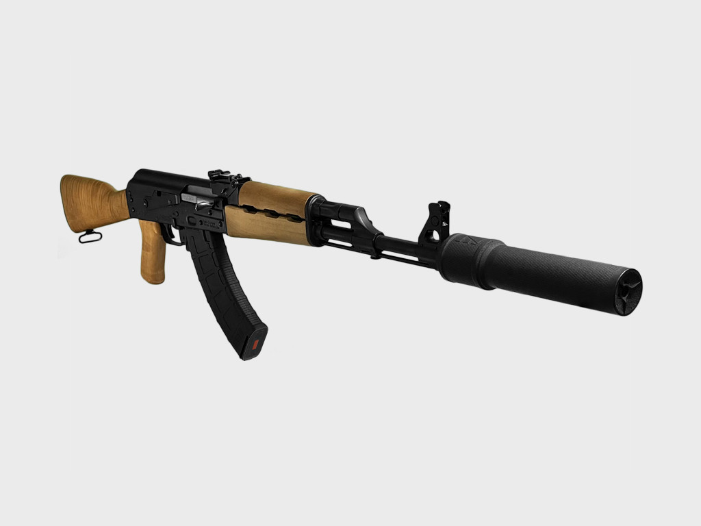 Zastava VUK Titanium 7.62 AK Suppressor - 14x1 LH Direct Thread