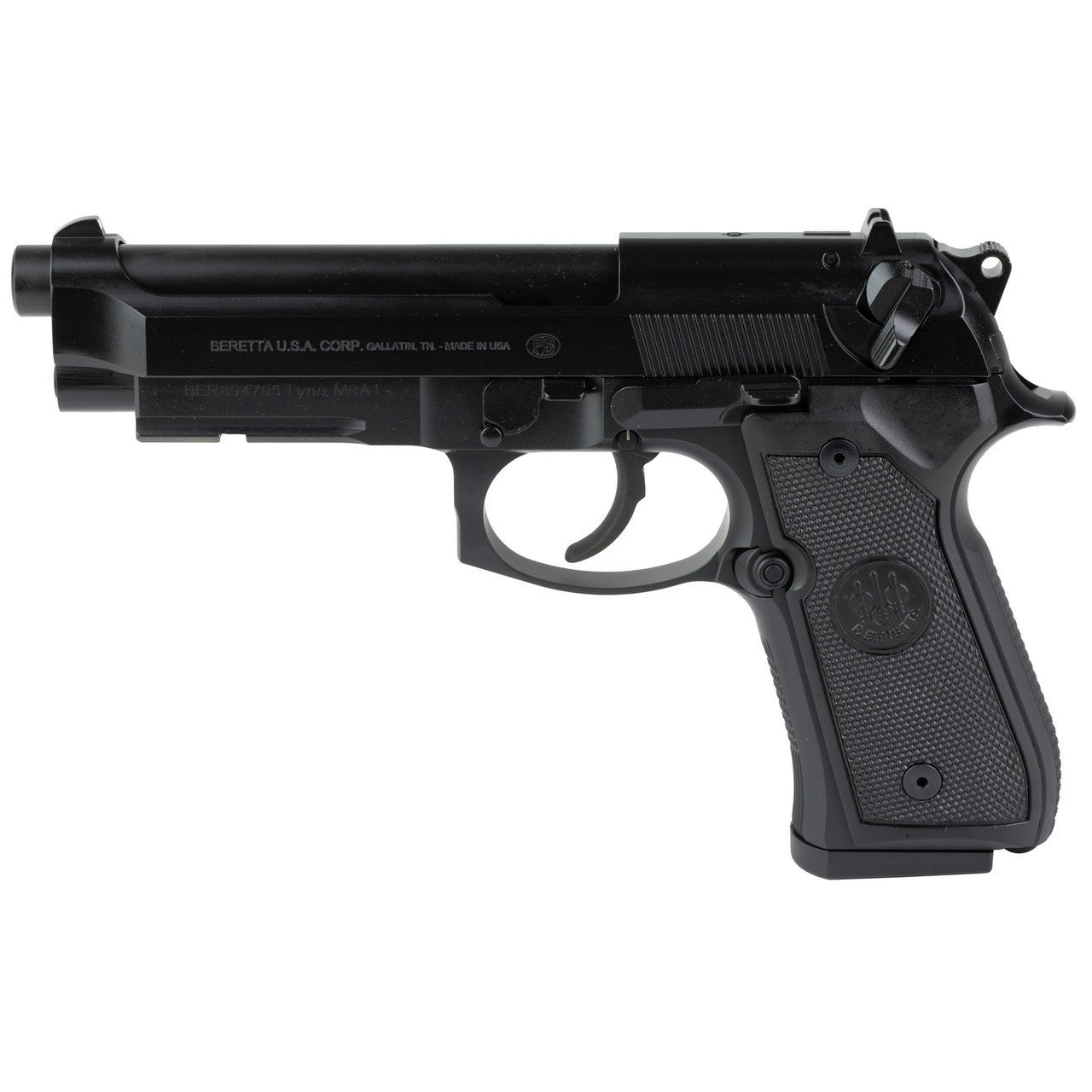 Beretta M9A1 92FS DA/SA Full Size 9mm Pistol - 15 Rd