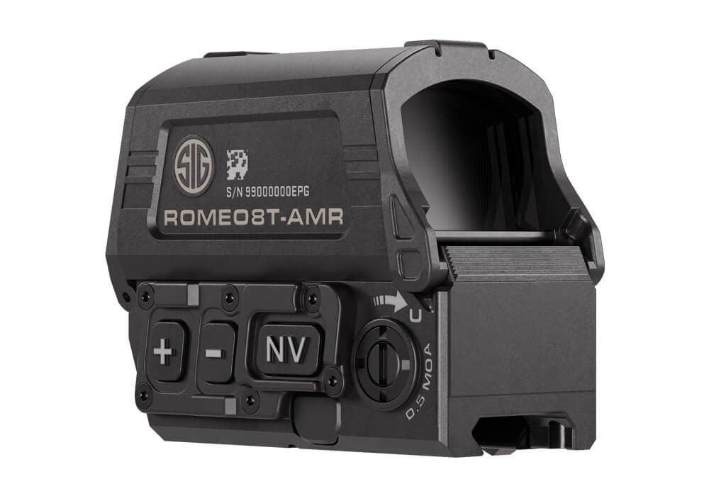 Sig Sauer ROMEO8T-AMR Red Dot Sight - QBCD 2.0 Reticle - Black
