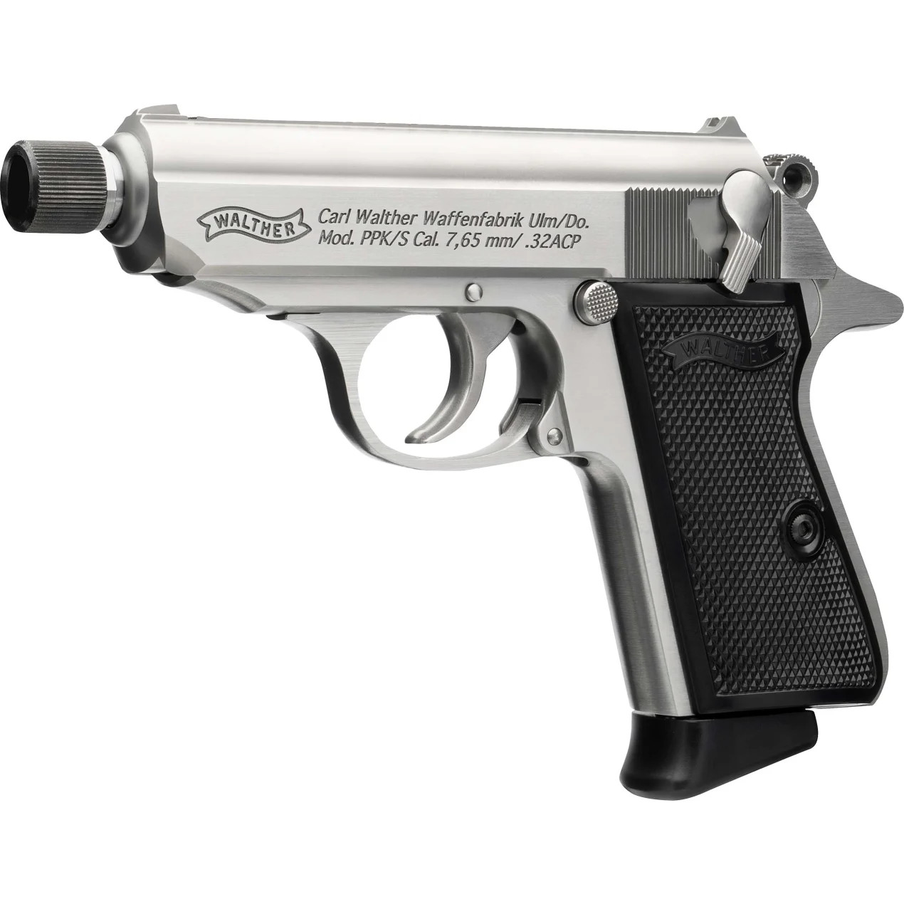 Walther PPK/S SD .32 Auto Pistol 3.3