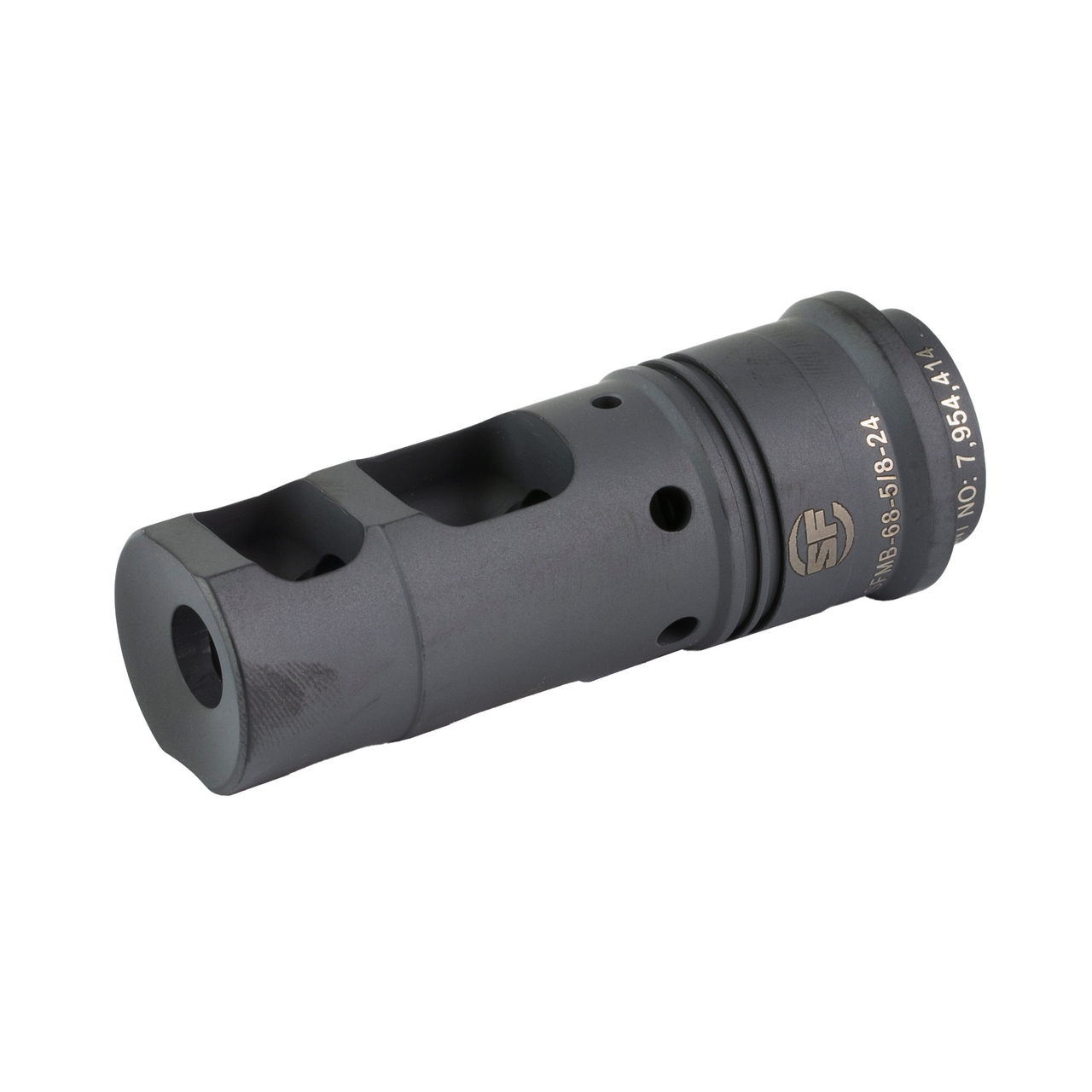 SureFire SOCOM Fast Attach 6mm/6.8 SPC Muzzle Brake - Black