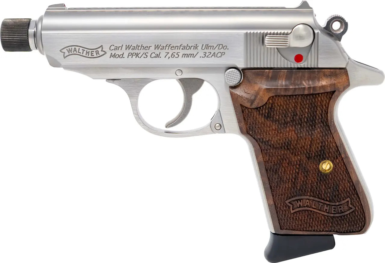 Walther PPK/S SD .32 Auto Pistol 3.3