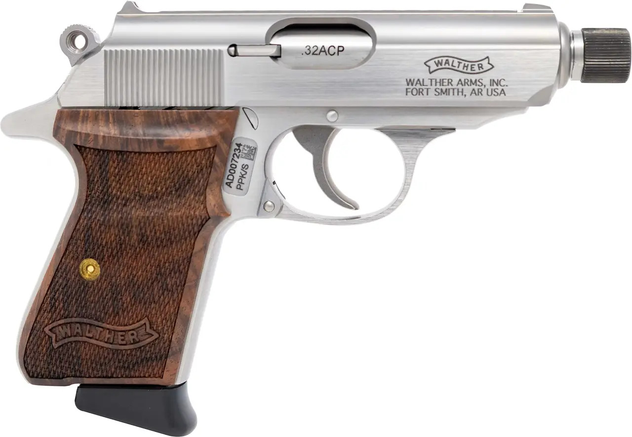 Walther PPK/S SD .32 Auto Pistol 3.3