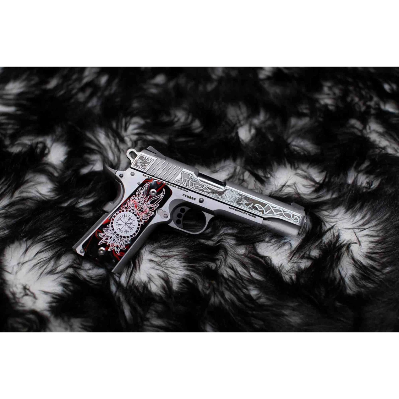 Colt 1911 Delta Elite Fenrir Engraved Series 10mm Pistol 5