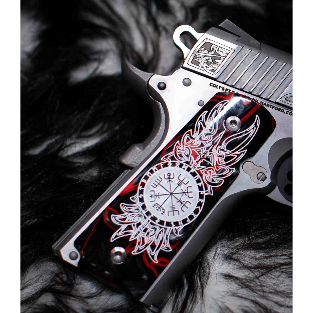 オブジェとしていかがですか Colt 1911 Delta Elite Fenrir Engraved Series 10mm Pistol 5