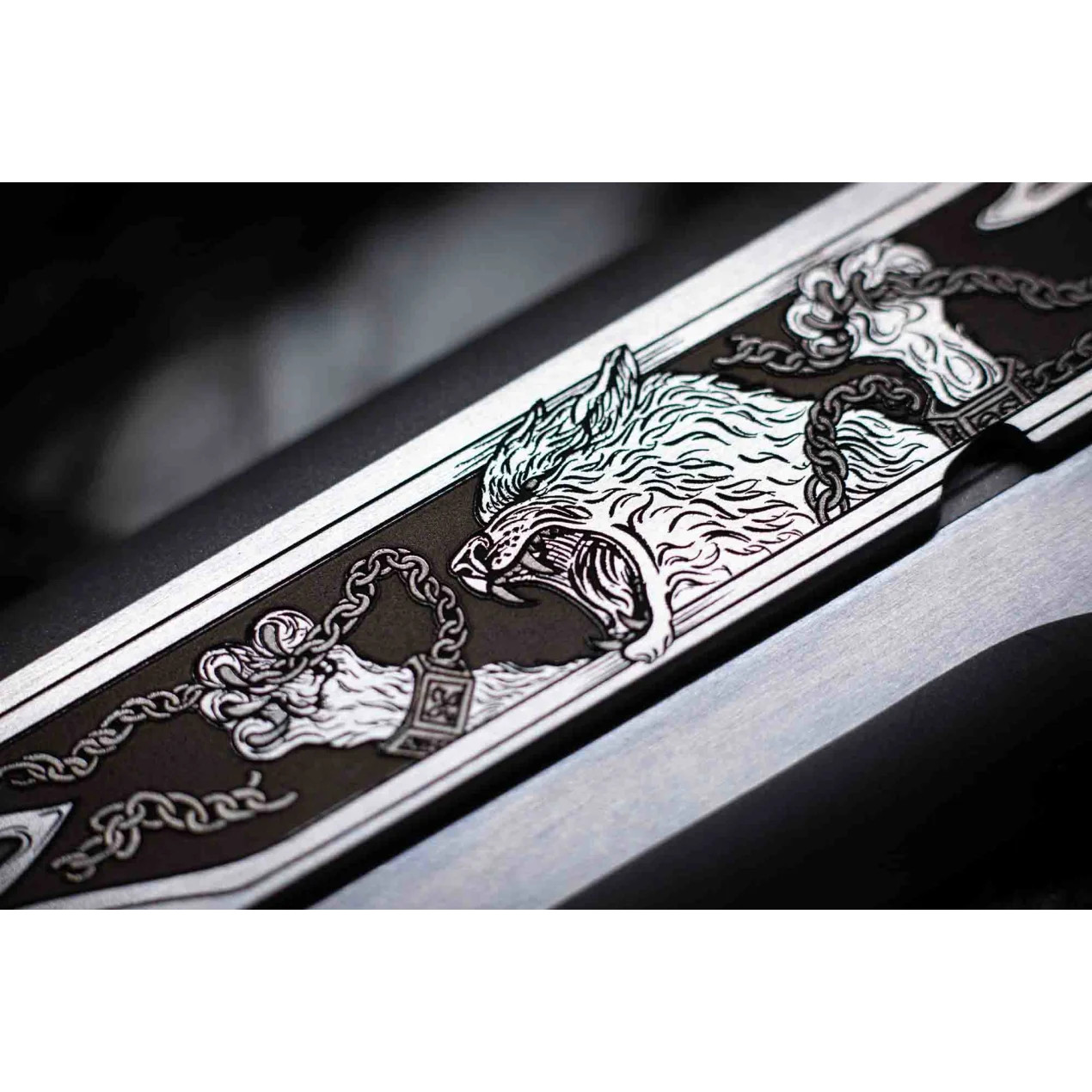 Colt 1911 Delta Elite Fenrir Engraved Series 10mm Pistol 5