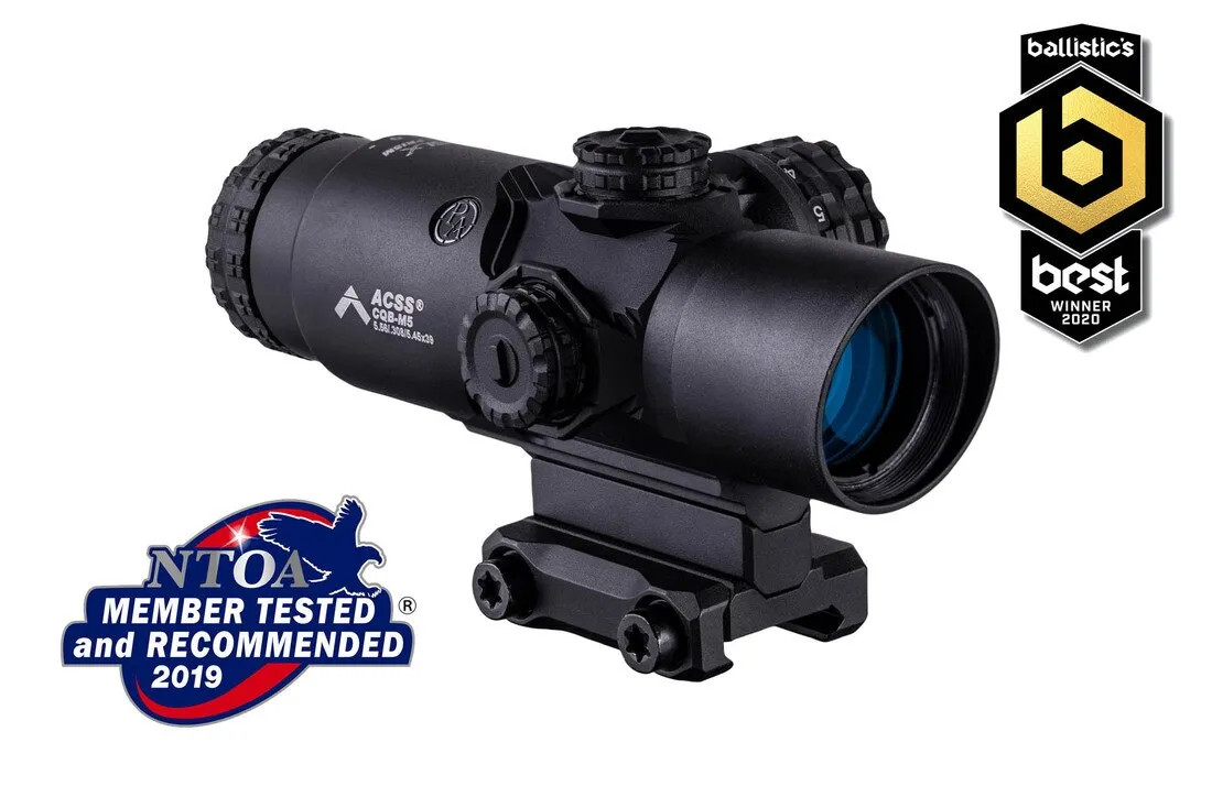 Primary Arms GLx 2X Prism Scope - ACSS CQB-M5 Reticle - 5.56
