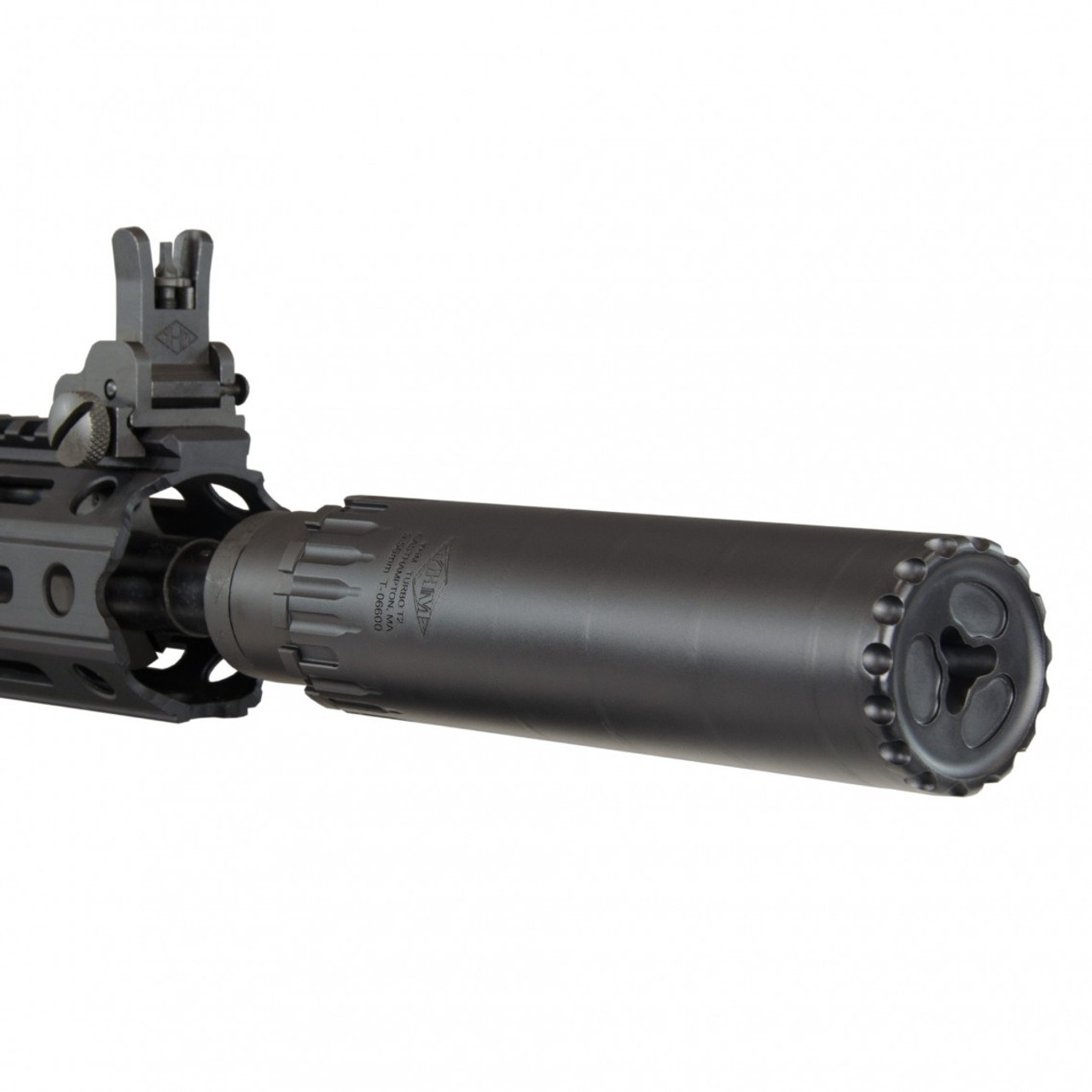 YHM Turbo T2 5.56 Stainless with 1/2-28 QD Brake