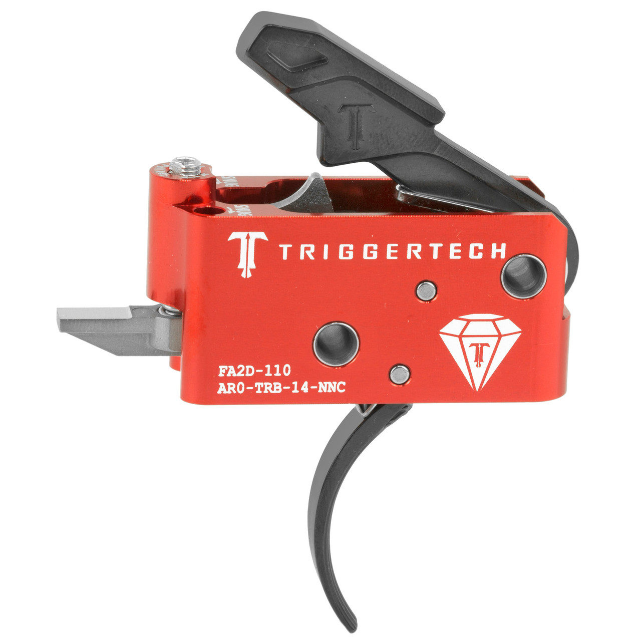 Trigger Tech AR15 Diamond Curved Trigger
