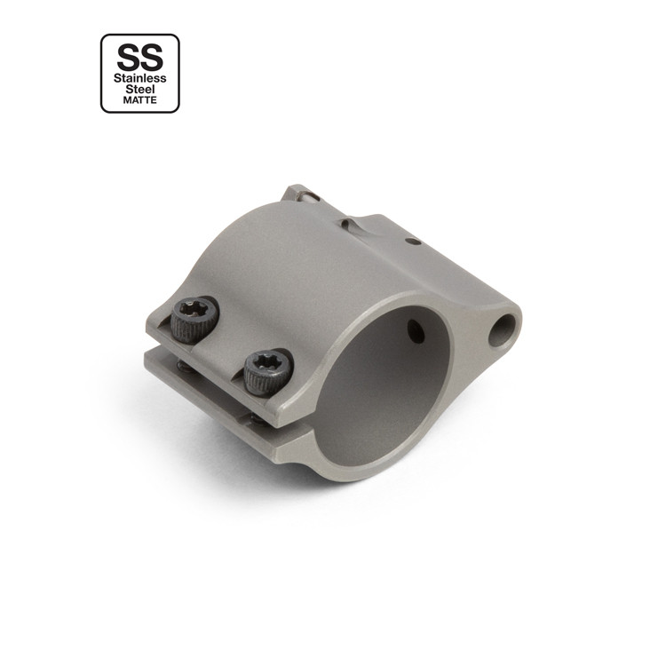 Superlative Arms .875 Adjustable Gas Block - Clamp on - Stainless